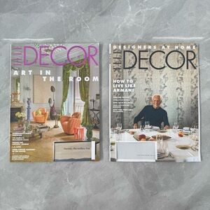 Elle Decor 2 Magazine Bundle - March 2025 And April 2025